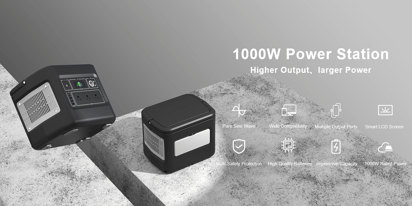Gjenerator diellor i rikarikueshëm 1000W për karikim celular