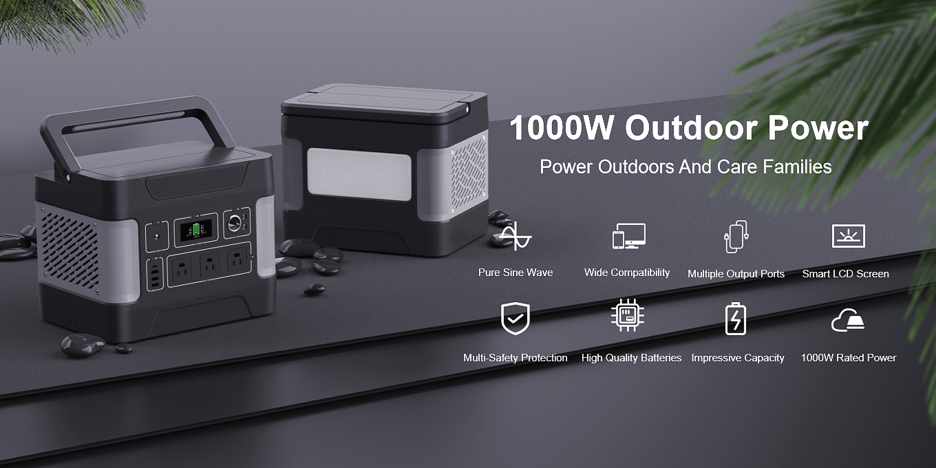 Gjenerator diellor 1000W me cikël të thellë për karikim celular