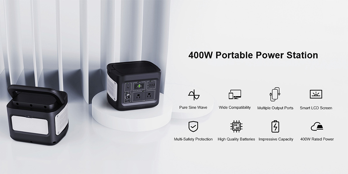 Gjenerator diellor 400W pa mirëmbajtje për karikim